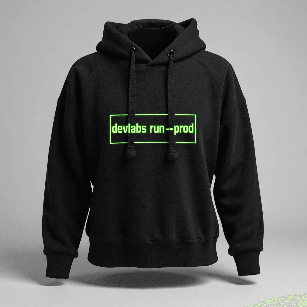 Terminal Black Hoodie