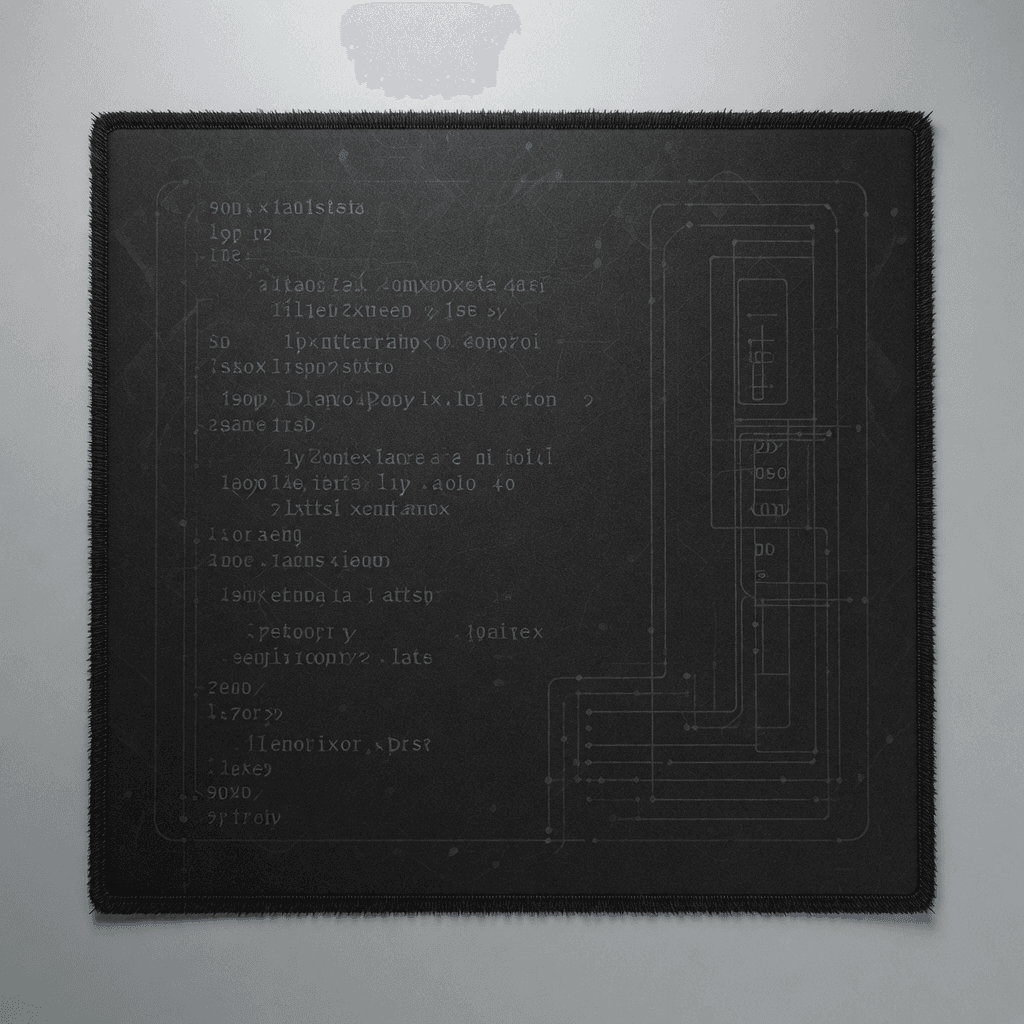 XL Desk Mousepad (Dark Mode)